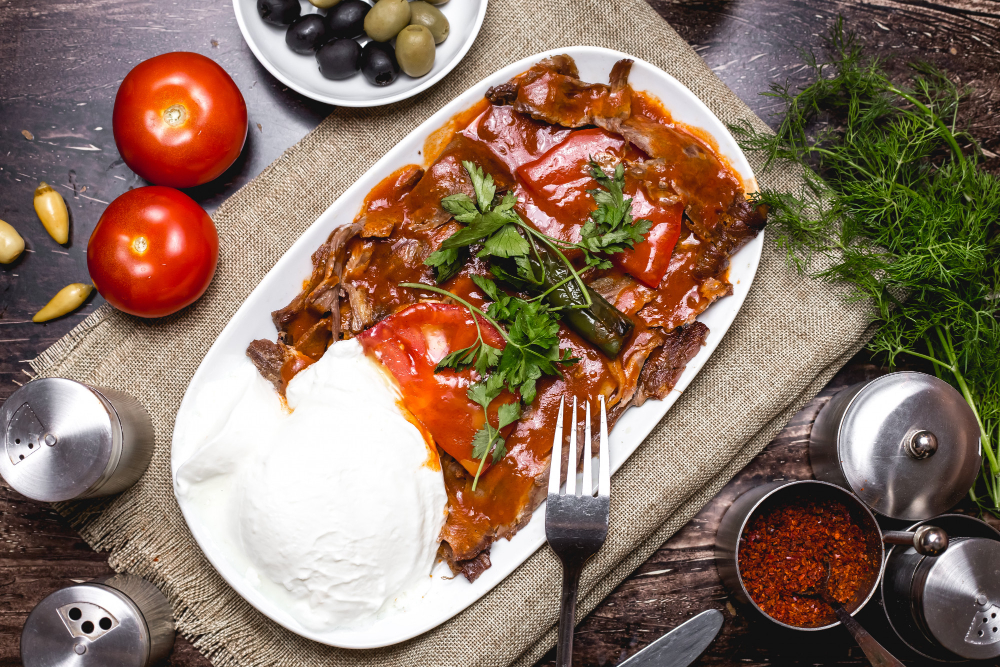 Iskender mit Pommes (A.G.M.F.L.)